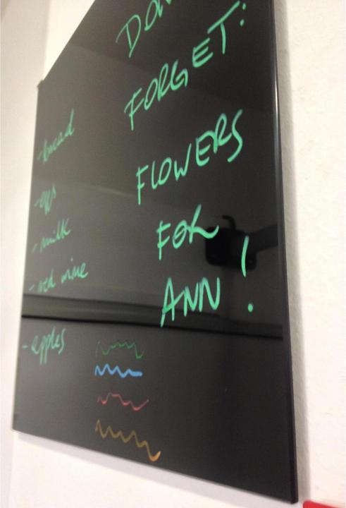 Actual product image Bi-Office magnetic glass board (38 x 38 cm)