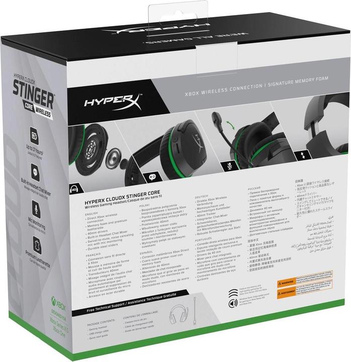Produktbild HP HyperX CloudX Stinger Core Wireless (Kabellos)