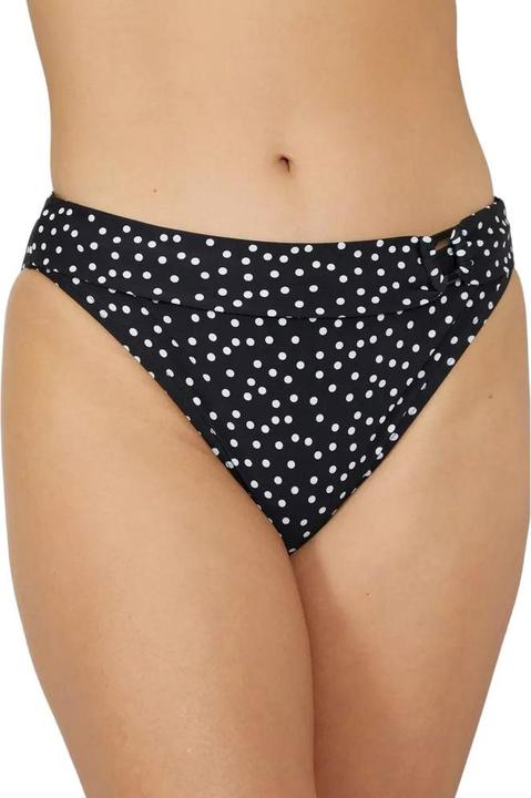 Actual product image Universal Textiles Womens/Ladies Spotted Ring Detail Bikini Bottoms