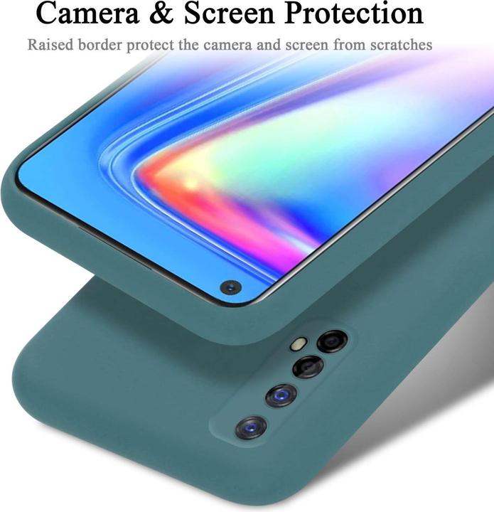 Image du produit Cadorabo Coque pour Realme 7 4G TPU Liquid Silicone Case (Realme 7)