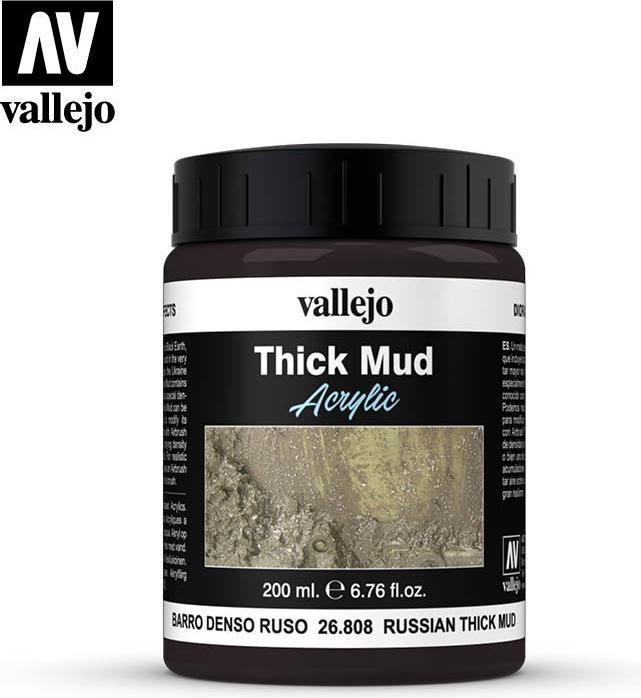 Actual product image AirbrushKing Russian Thick Mud 200ml - Vallejo