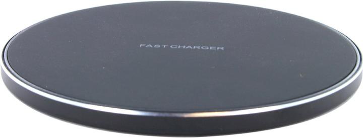 Actual product image cyoo Basic Wireless Charging Pad - Black - Charger Qi Standard Inductive Wireless