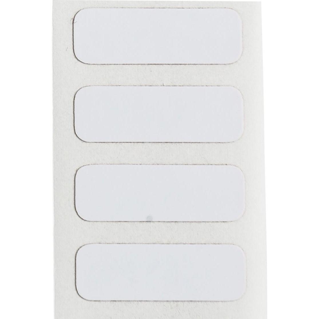 Thumbnail - Brady, Etiketten, THT-49-423-10, Polyester, Weiss, 22.86 x 6.35 mm, permanent (10000 E.)