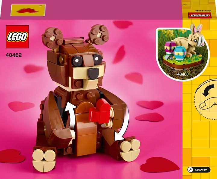 Produktbild LEGO Valentinstag-Bär (40462, LEGO Classic)