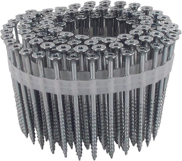 Revotool Vis panneaux aggl.TX 5,0x60mm acier zing (1000 Vis par pièce)