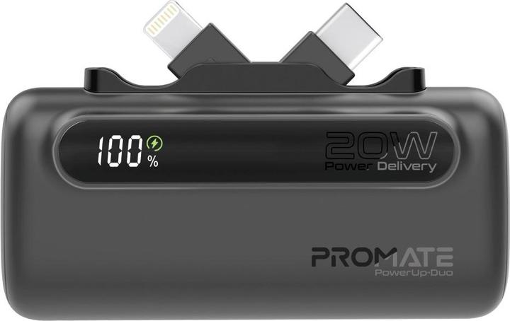 ProMate PowerUp-Duo 5000mAh Powerbank (5000 mAh, 20 W, 18.50 Wh)