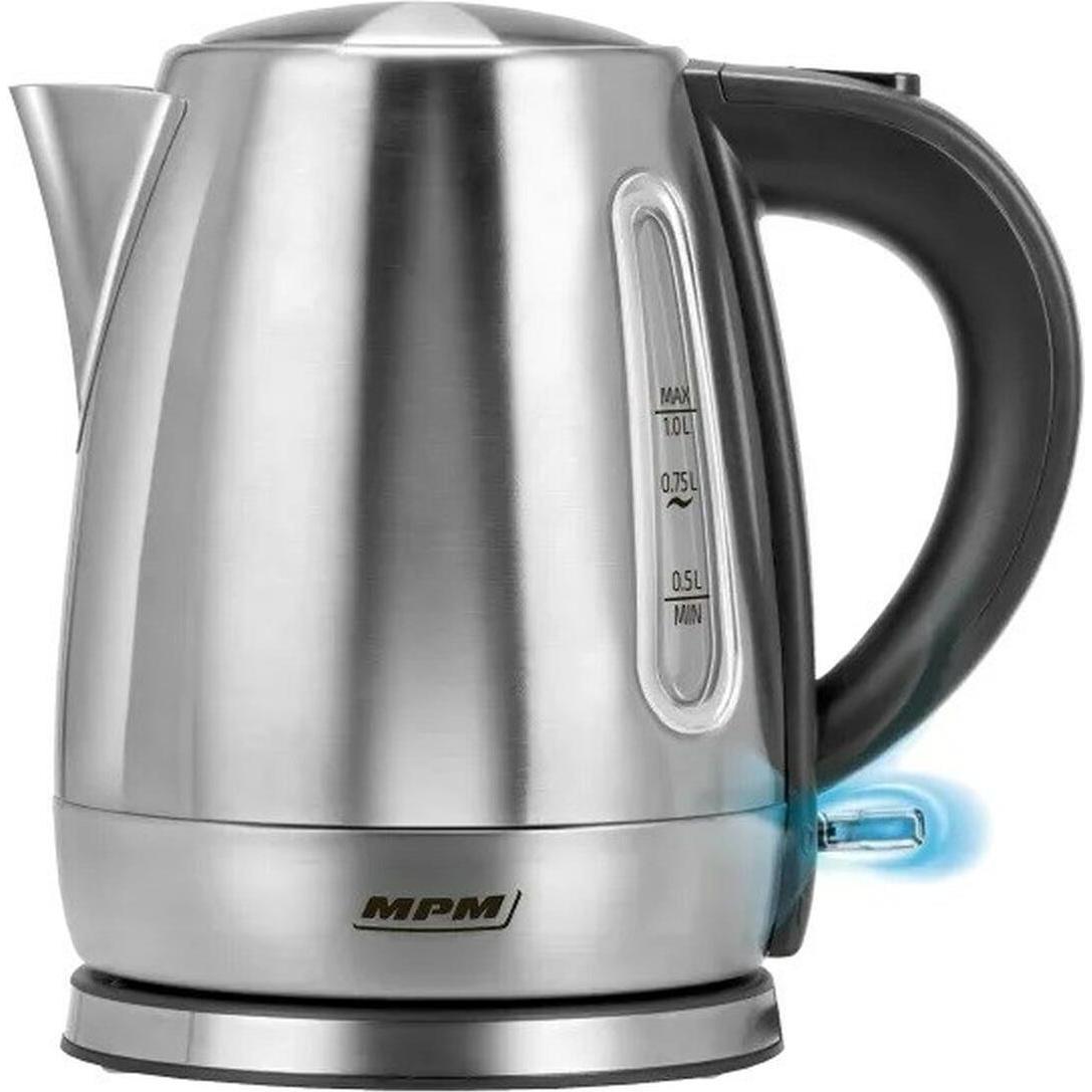 MPM Czajnik bezprzewodowy MCZ-118, Bollitore, Grigio