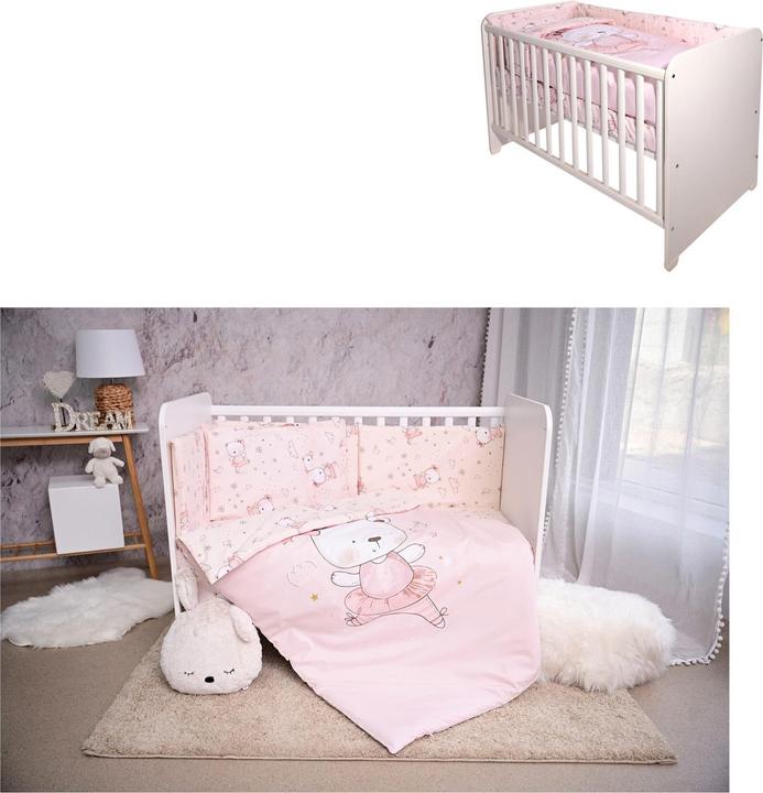Produktbild Lorelli Babybettwäsche Set Smile 6-tlg. (120 x 60 cm)