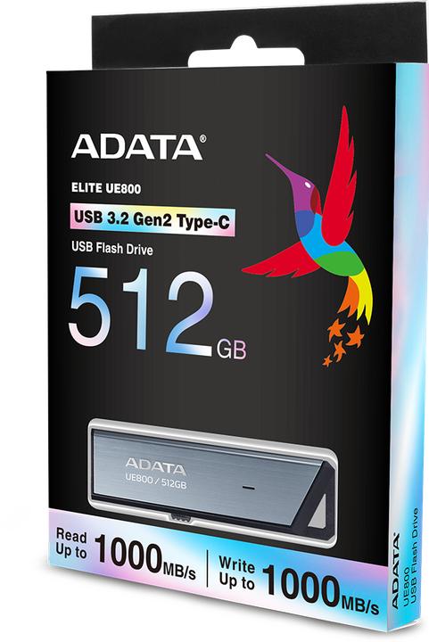 Actual product image Adata UE800 USB Flash Drive (512 GB, USB-C)