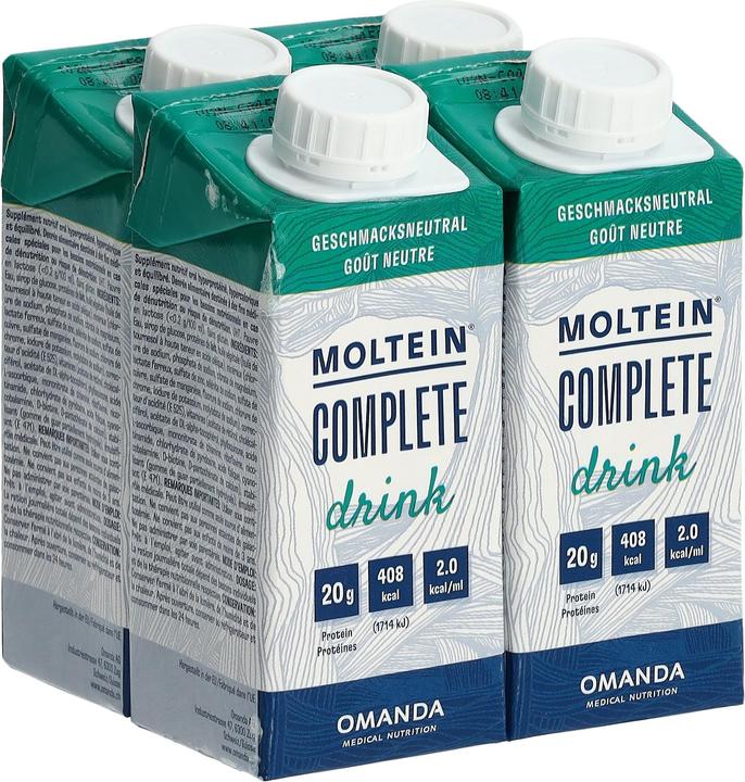 Produktbild Moltein Complete Drink Neutral (4x200ml) (4 x 20 cl)