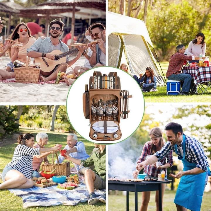 Actual product image Hap Tim Picnic backpack