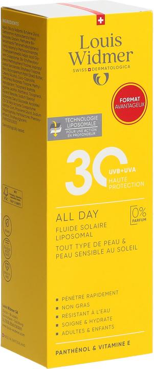 Produktbild Widmer Louis All Day LSF30 Value Pack ohne Parfum 200 ml (Sonnenmilch, SPF 30, 200 ml)
