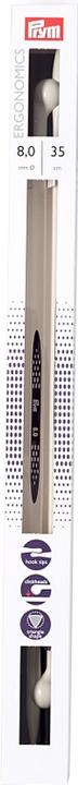 Actual product image Prym Jacket knitting needles ergonomics 8.00 mm, 35 cm, plastic