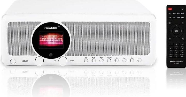 Immagine prodotto Ferguson Ricevitore radio Regent i351s (bianco) (DAB, DAB, FM, Bluetooth, WiFi)