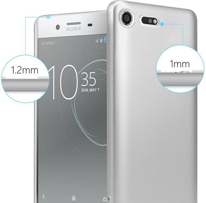 Produktbild Cadorabo TPU Matt Metallic Hülle (Sony Xperia XZ Premium)