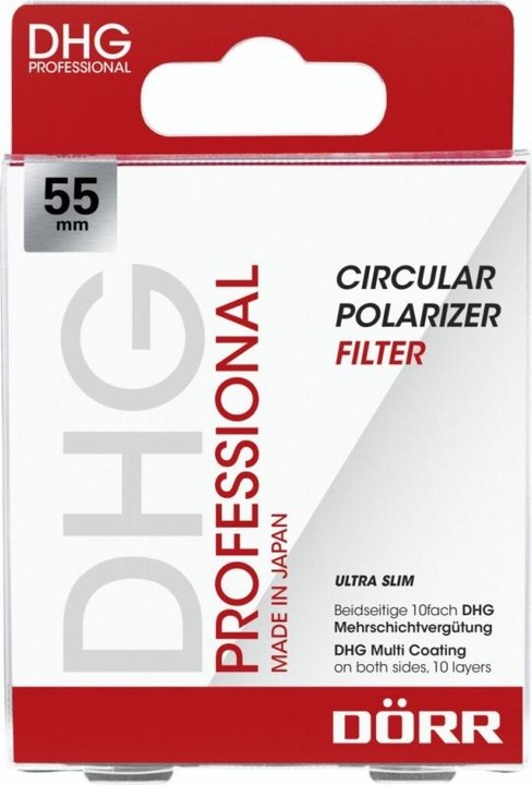 Actual product image Dörr Circular polarising filter DHG 55mm (55 mm, Polarizing filter)
