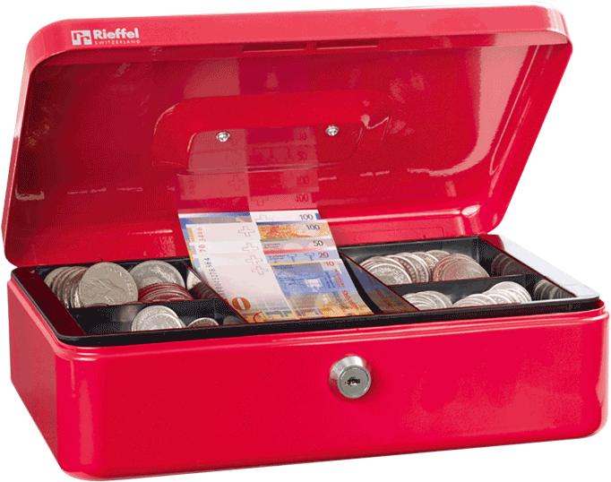 Actual product image Rieffel Rieffel cash box VT-GK 2 RED