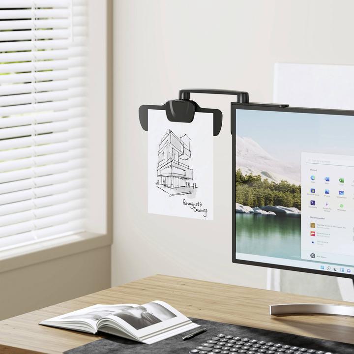 Actual product image SpeaKa Professional SP-13322900 Dokumentenhalter (B x H x T) 32 x 94 x 351 mm