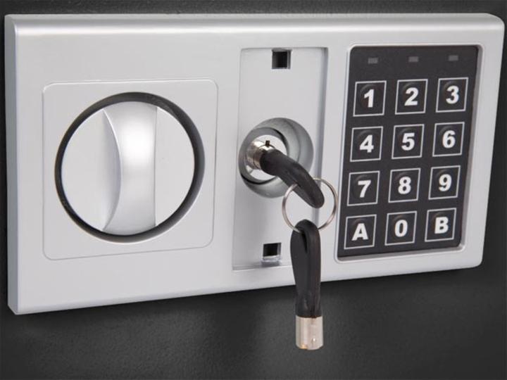 Produktbild Velleman SCHLÜSSELTRESOR - 28 x 30 x 10 cm - 30 Schlüssel