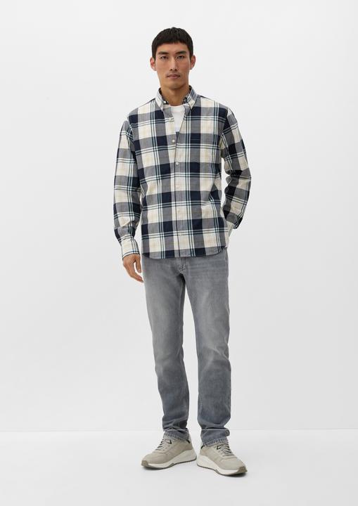 Produktbild s.Oliver Hemd Slim: Hemd mit Button-down-Kragen (S)