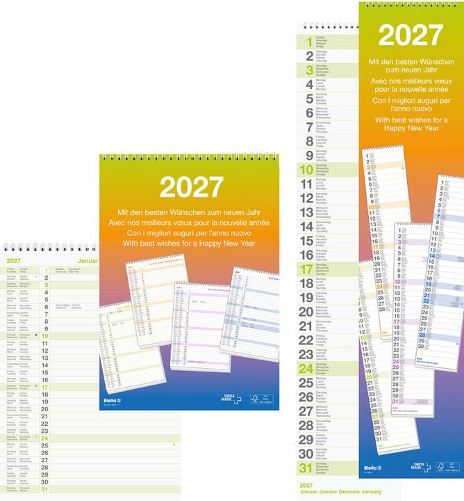 Immagine prodotto Biella Wandkalender (21 x 29,7 cm)
