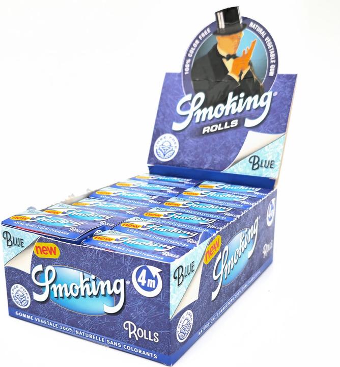 Produktbild Smoking Blue Rolls 4m Regular Box 24pcs