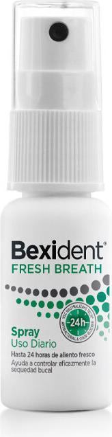 Actual product image Isdin Bexident Fresh Breath Oral Spray 15ml (15 ml, Mouth spray)