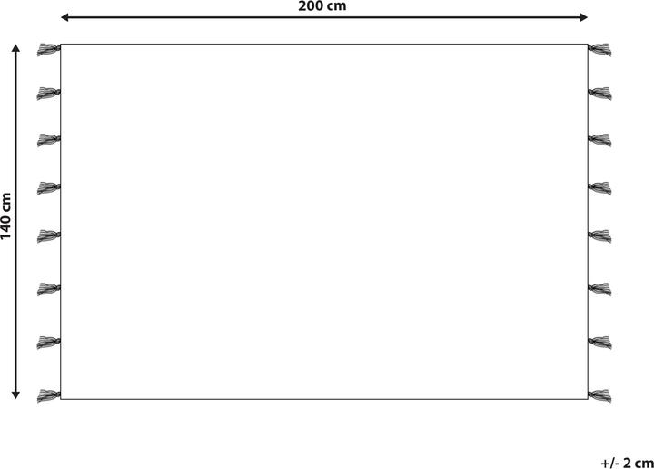 Produktbild Beliani Zaysan (200 x 140 cm)