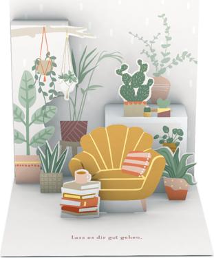 Produktbild Pop-Up Karte - Lass es dir gut gehen (1 Stk.)