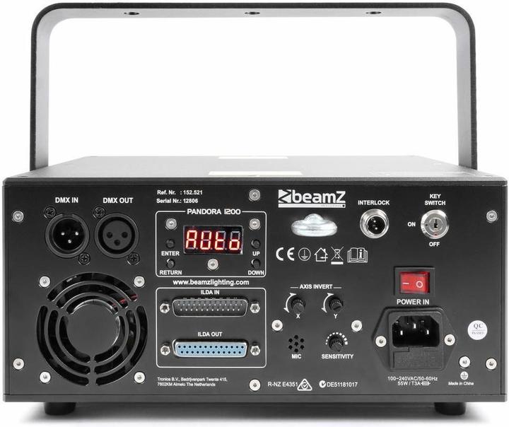 Image du produit BeamZ Pandora 1200