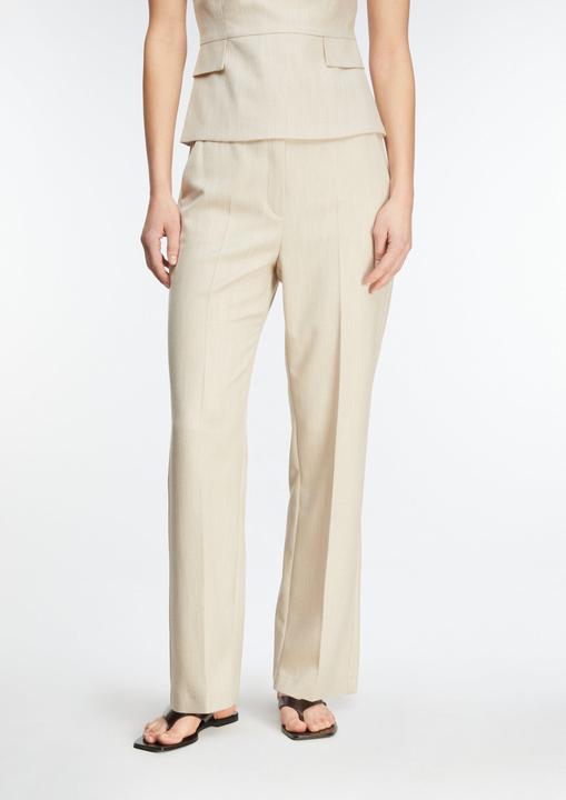 Immagine prodotto Comma Softe Viskose-Glitzergarn-Hose im Straight-Cut (48)