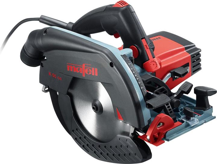 Actual product image Mafell Hand-held circular saw K55cc cutting depth 0-58mm, in T-MAX