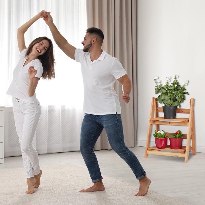 Produktbild Relaxdays Blumentreppe