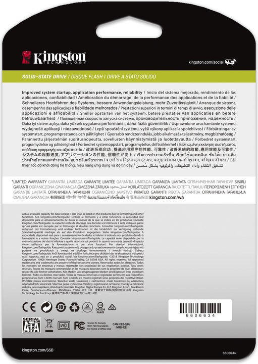 Actual product image Kingston DC500M (3840 GB, 2.5")