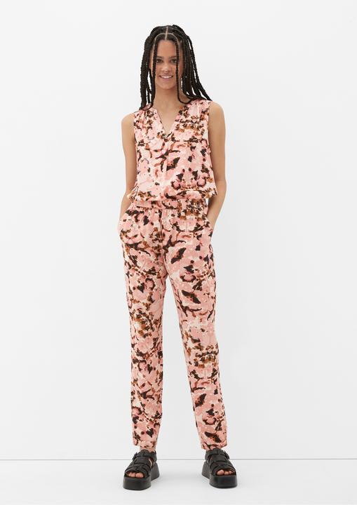 Produktbild S.Oliver Hose Loose: Hose mit Allover-Print (40)