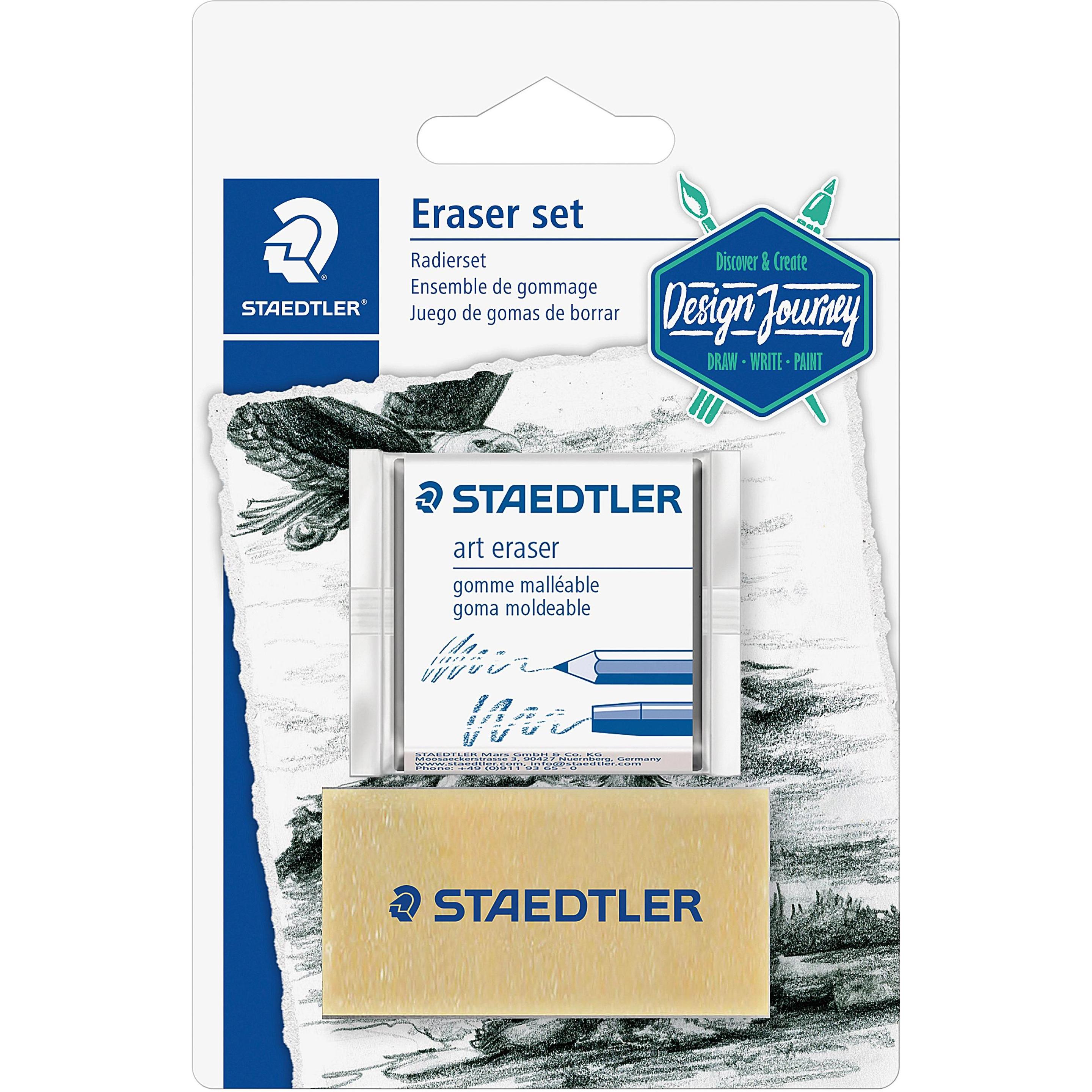 6x Staedtler, Korrekturmittel, Radierer-Set 'Design Journey'