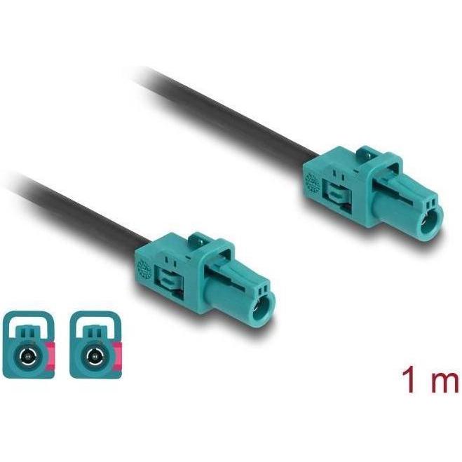 Thumbnail - Delock Kabel Mini FAKRA Z Buchse single zu Mini FAKRA Z Buchse single A-Typ (Antennenkabel), Antennenkabel