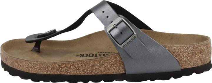 Actual product image Birkenstock Gizeh BF Metallic Black (38)