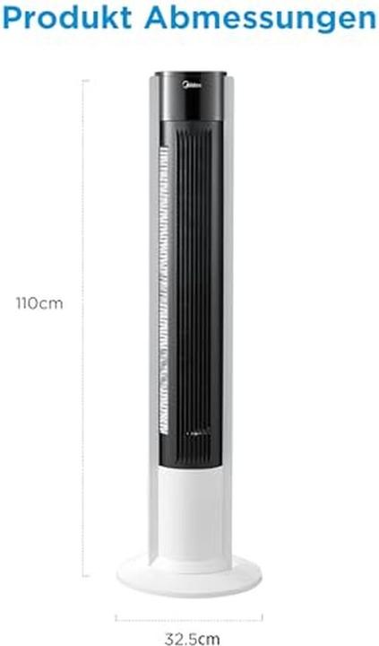 Produktbild Midea Turmventilator mit Fernbedienung und Timer (45 dB)