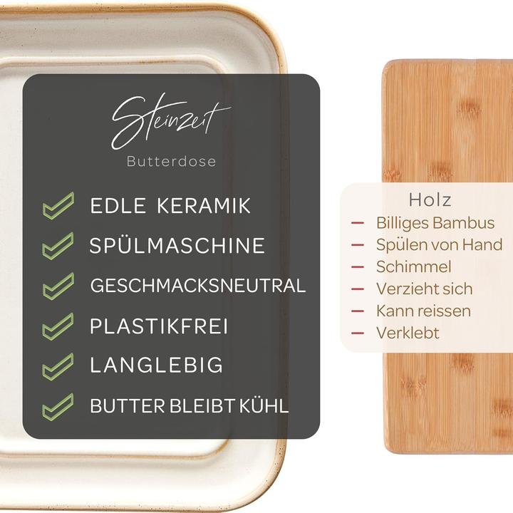 Actual product image Steinzeit Keramik-Butterdose