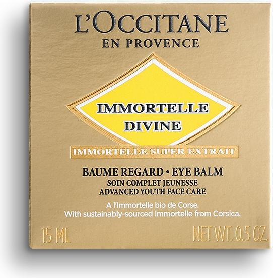 Produktbild L'Occitane Immortelle Divine Augenbalsam (Augenpflege Fluid, 15 ml, Tag + Nacht)