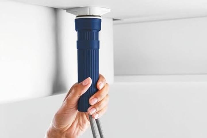 Produktbild Grohe Küchenarmatur Start 1/2″, Supersteel, herausziehbar