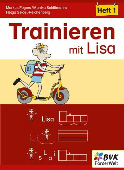 Produktbild Trainieren mit Lisa - Heft 1 (Deutsch, Monika Schiffmann, Helga Seidel-Reichenberg, Markus Fegers, 2024)