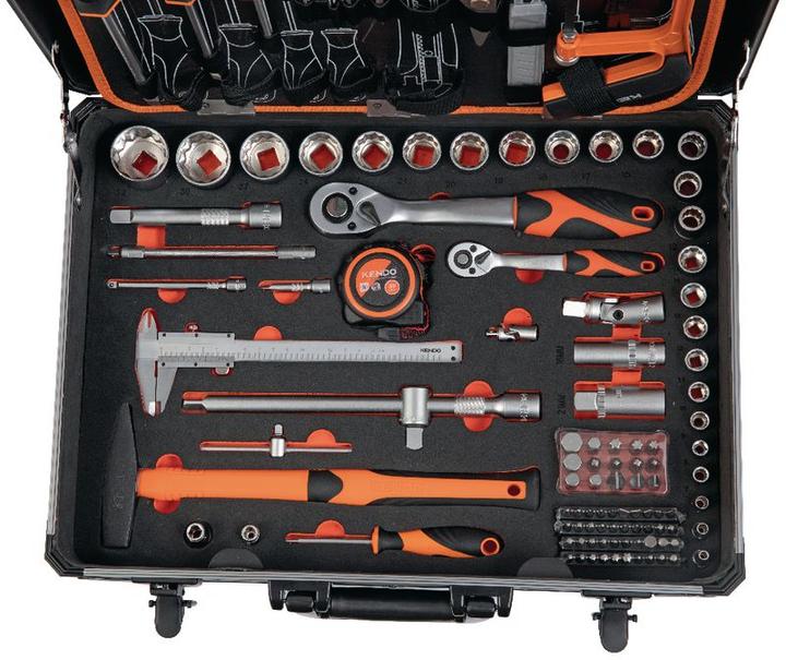 Produktbild Kendo Werkzeugtrolley 161-teilig (161 Teile)