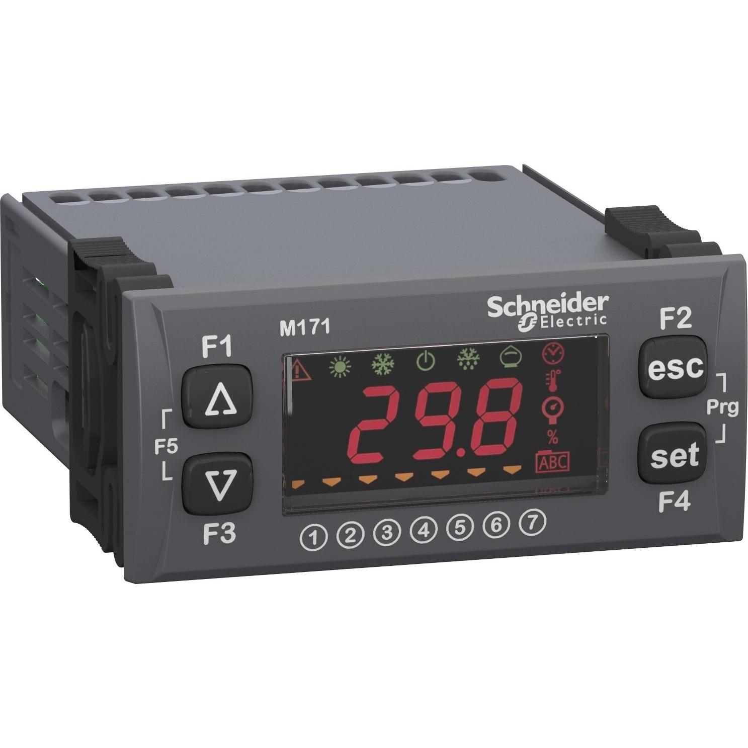 Schneider Electric SPS-Steuerung kompakt 12-24VUC 5RELAusg TM171OFM22R, Automatisierung