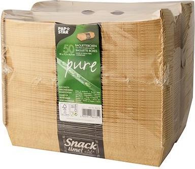 Image du produit Papstar 86635 Récipient alimentaire jetable Carton Beige (50 x)
