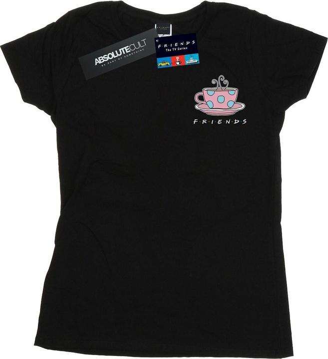 Immagine prodotto Friends Coffee Cup Breast Print Maglietta Donna (XL)