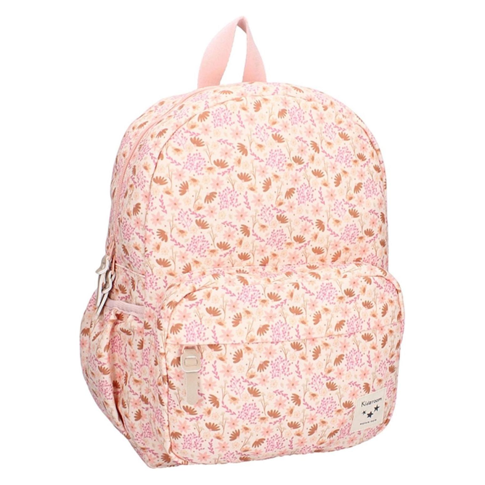 Kidzroom, Kindergartentasche, Turin Enchanted Memories Rugzak - Roze - Bloemen, Rosa
