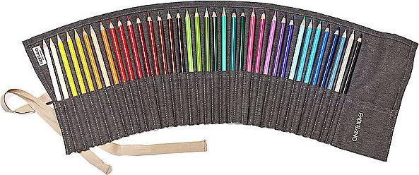 Produktbild Fabriano Aquarellstifte Set dunkelbraun (36x)