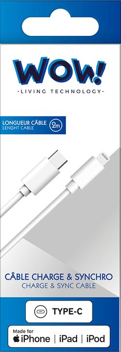 Produktbild WOW Wowcblmfic2mw (2 m, USB 3.2 Gen 1)